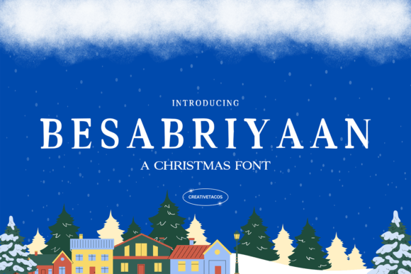 Besabriyaan: A Bold Brush Font for Playful Editorial Design