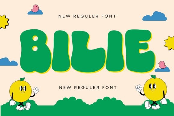 Bilie: A Bold Display Font That Owns Every Room