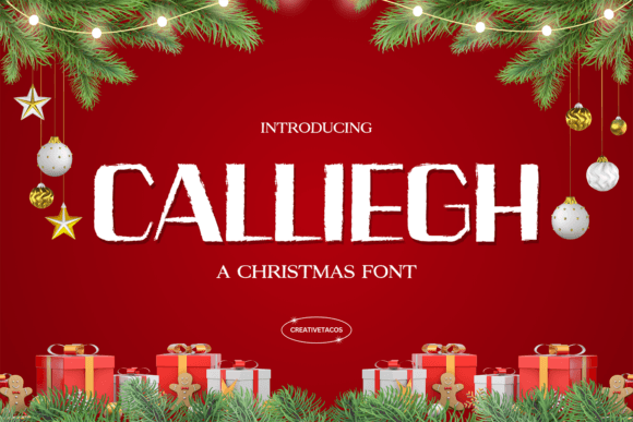 Calliegh: A Playful Display Font for Memorable Brand Visuals