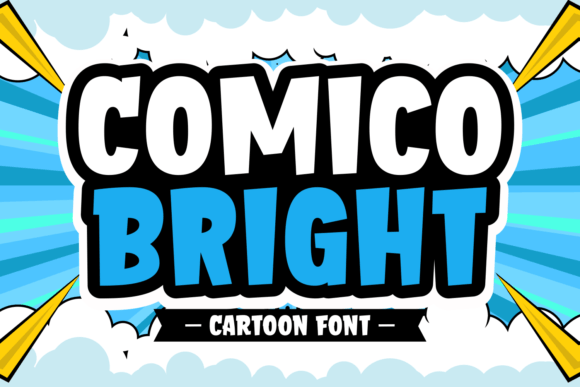 Comico Bright: A Playful Display Font for Editorial Design