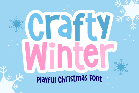 Crafty Winter: A Festive Handwritten Font for Branding