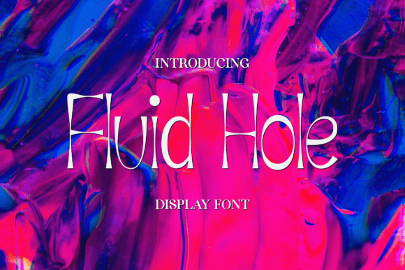 Fluid Hole: A Display Typeface for Bold Web Design