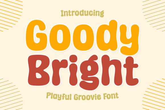 Goody Bright Font Review: A Playful Retro Display Typeface