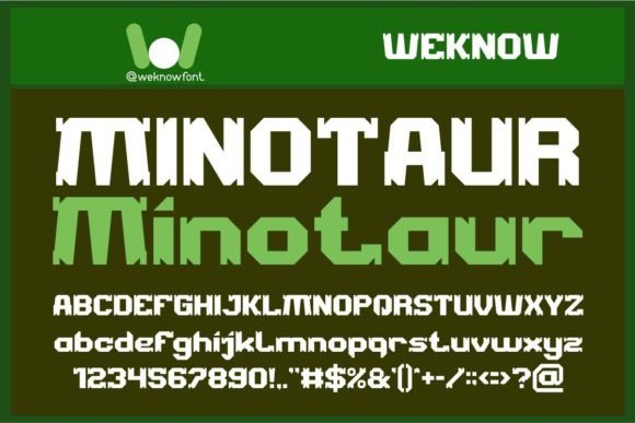 Minotaur: A Designer's No-Fluff Review of This Display Typeface