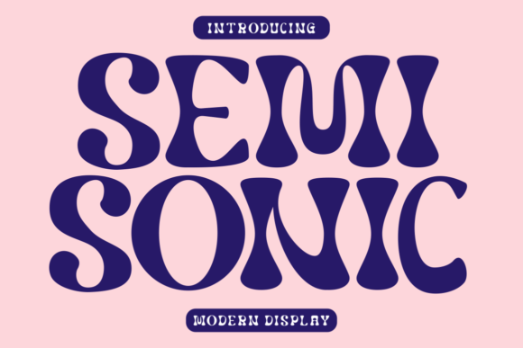 Semisonic: A Display Font With Quiet Confidence