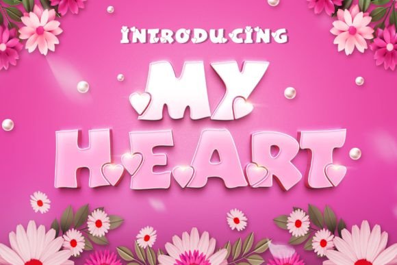 Testing My Heart Bold as a Display Font for Web Projects