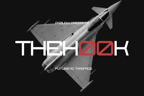 Thehook: The Futuristic Display Font for Bold Campaigns